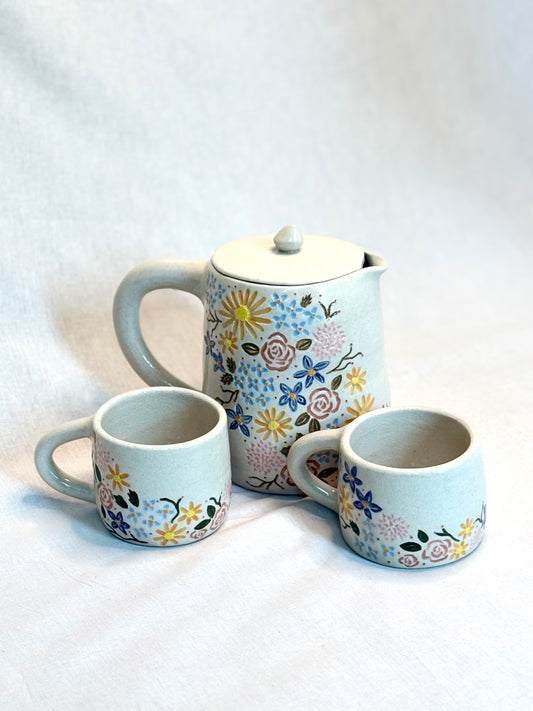 Garden Carafe and Mug set