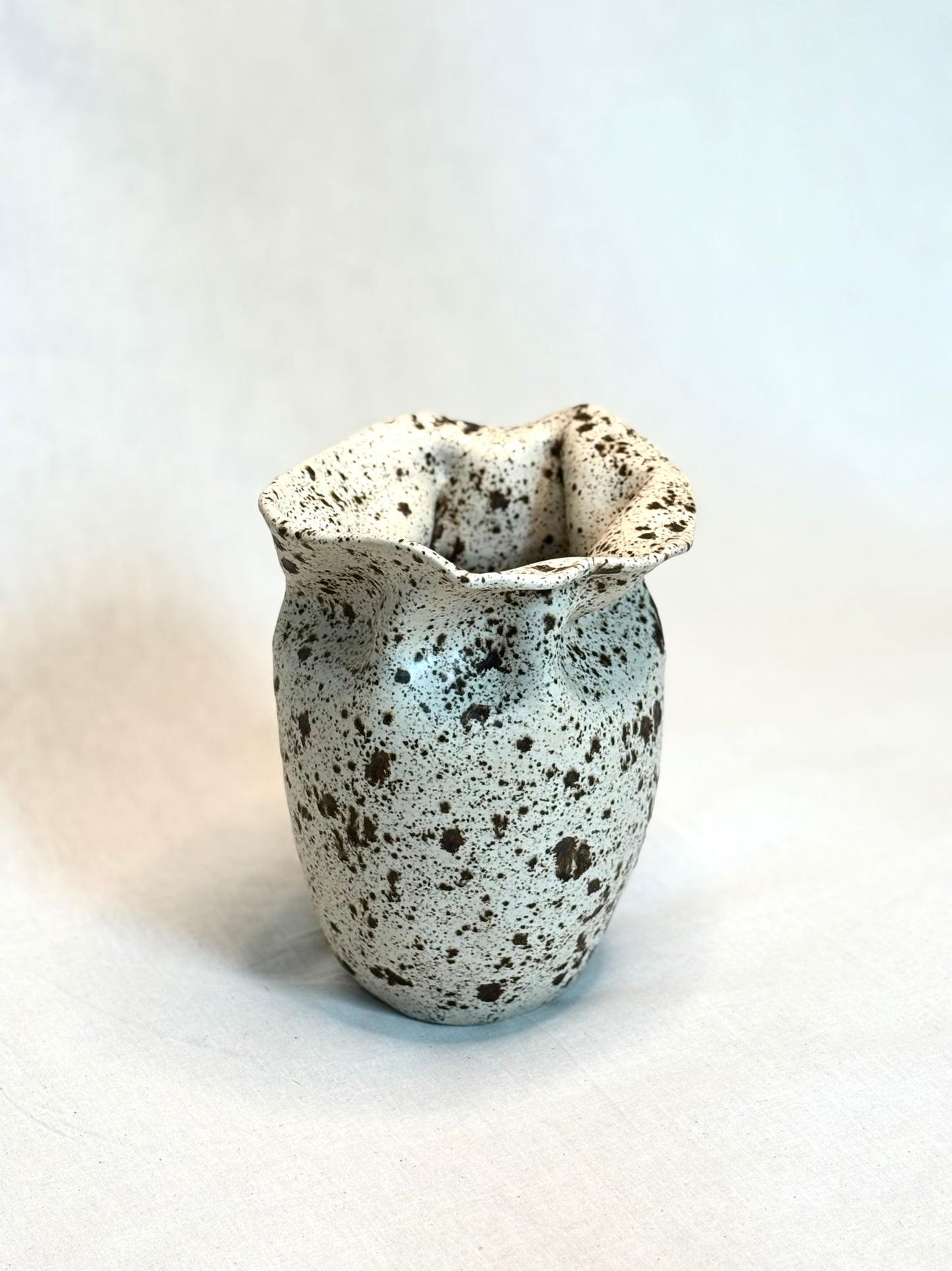 Speckled Organic Vase